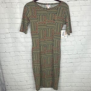 LuLaRoe Julia Dress Size XXS NWT